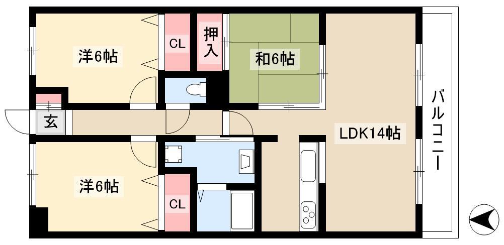 3LDK