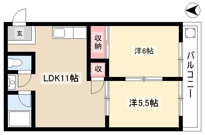 2LDK