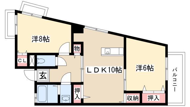 2LDK