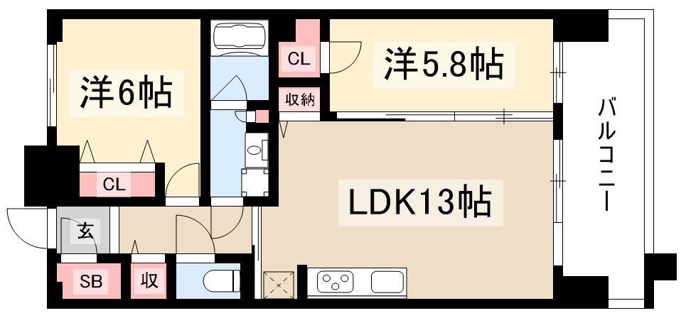 2LDK