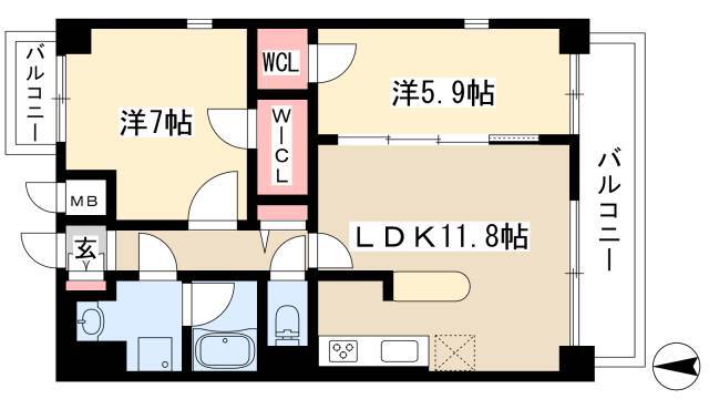 2LDK