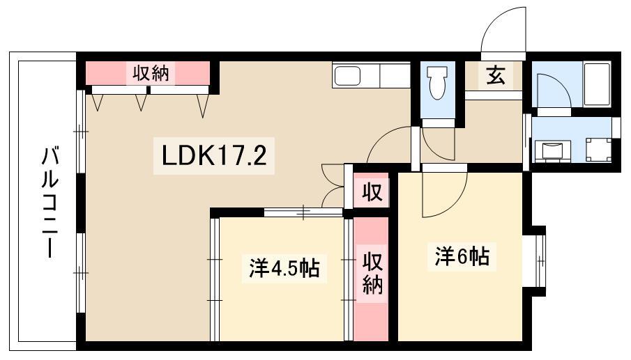 2LDK