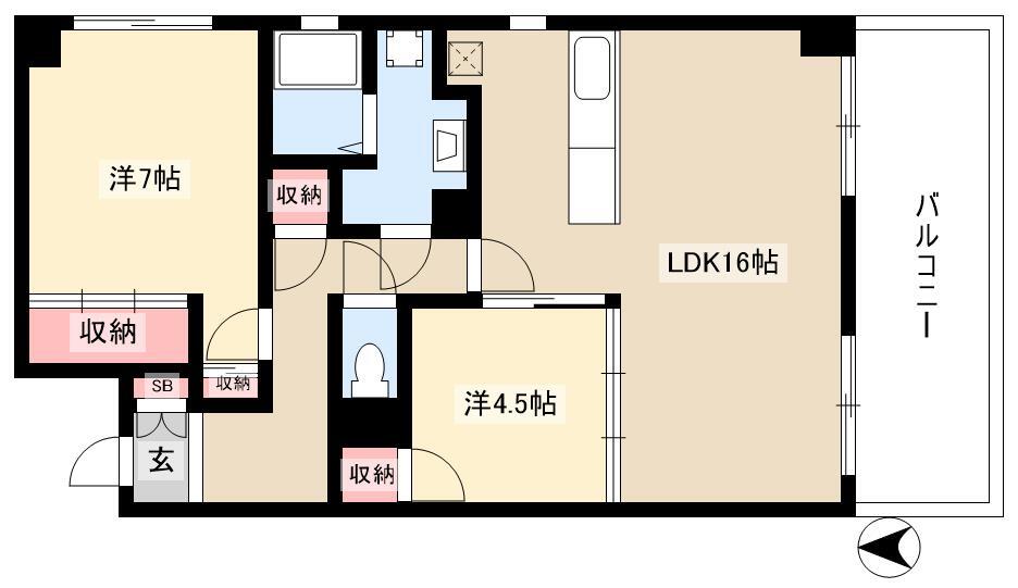 2LDK