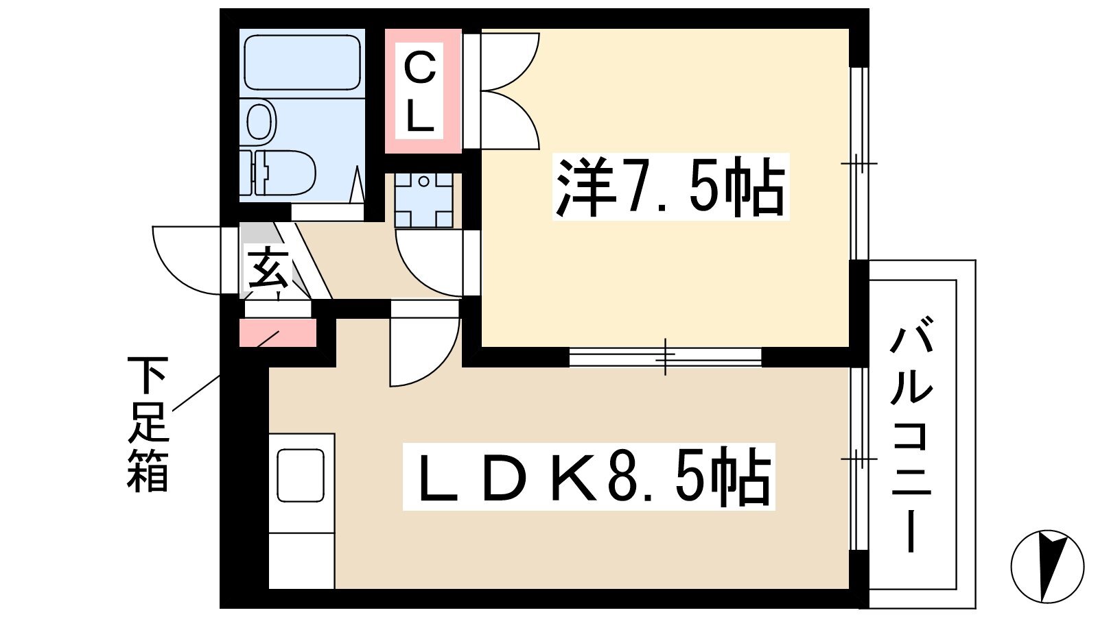 1LDK