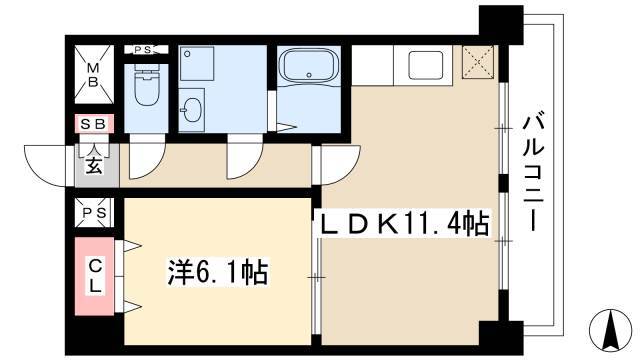 1LDK