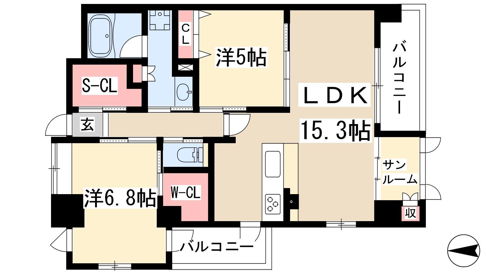 2SLDK