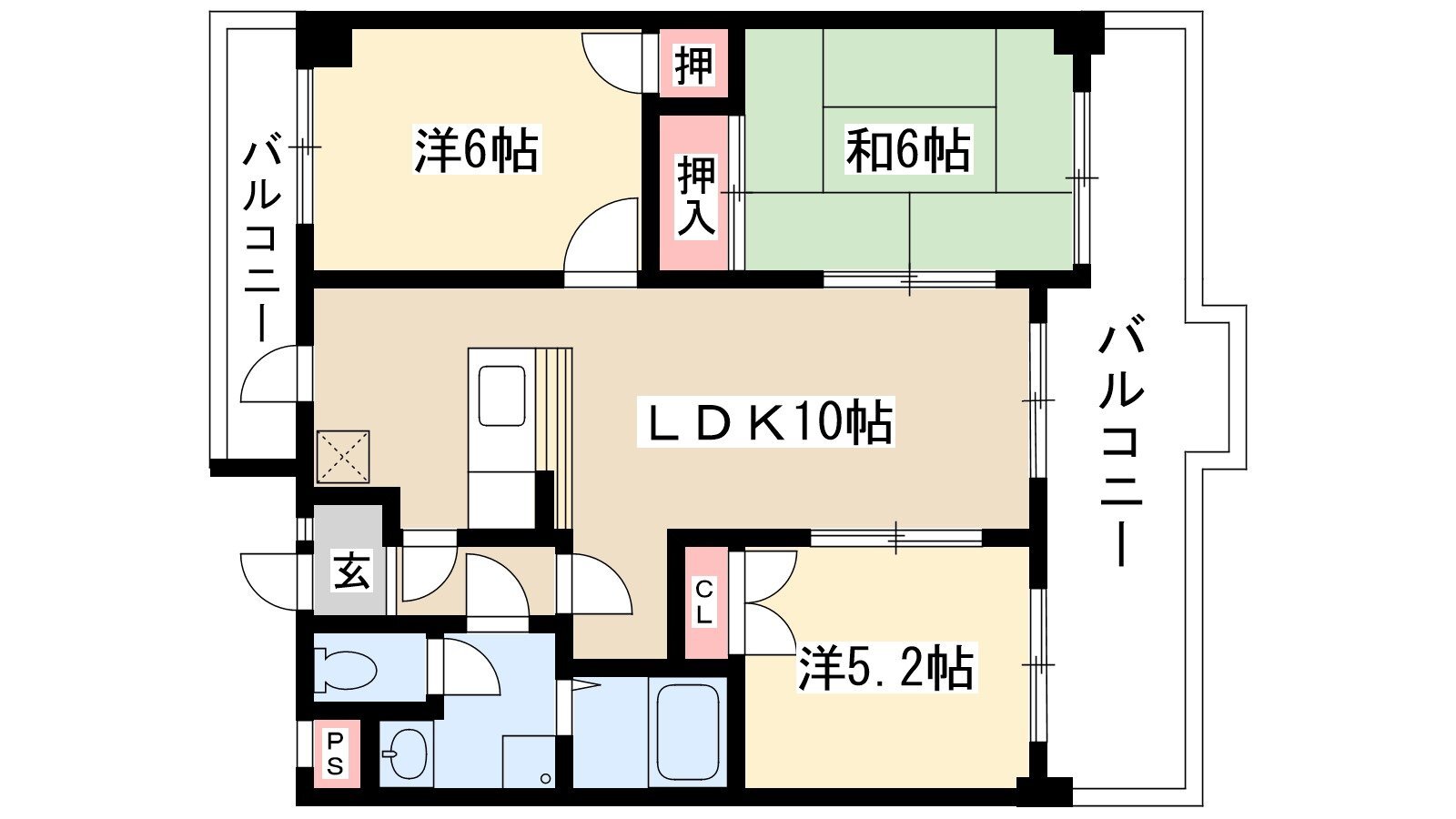 3LDK