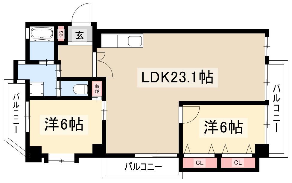 2LDK