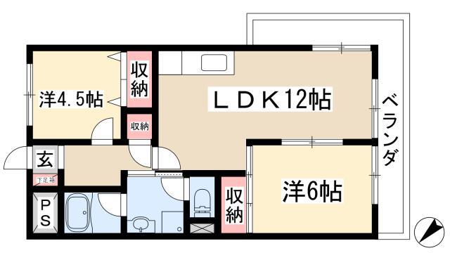 2LDK