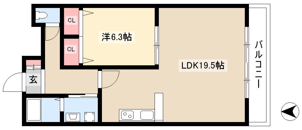 1LDK