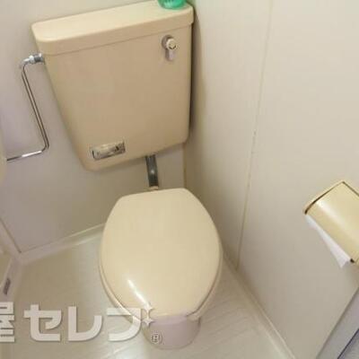 
						清潔感のあるトイレです