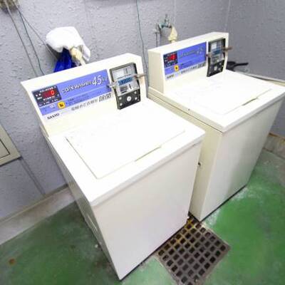 
						洗濯機です。