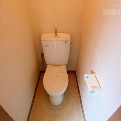 
						清潔感のあるお手洗いです。