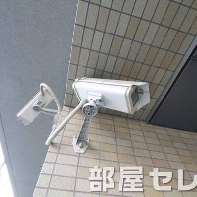 
						防犯カメラ。