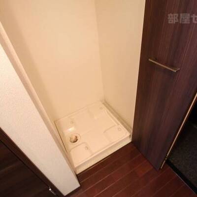 
						洗濯機隠せます。