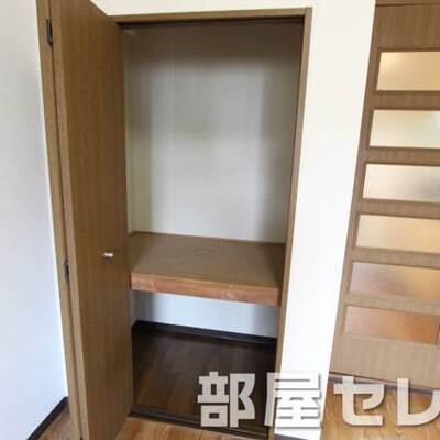 
						広い広い収納スペースです。