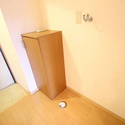 
						洗濯機置場です。