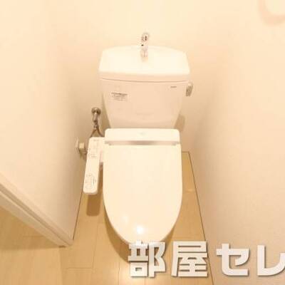 
						キレイなトイレです。