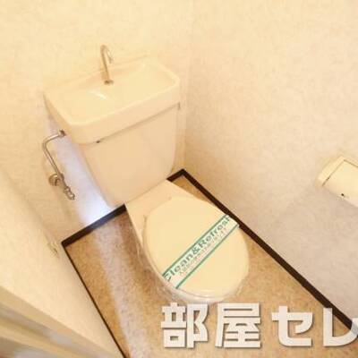 
						トイレもきれいにしています。