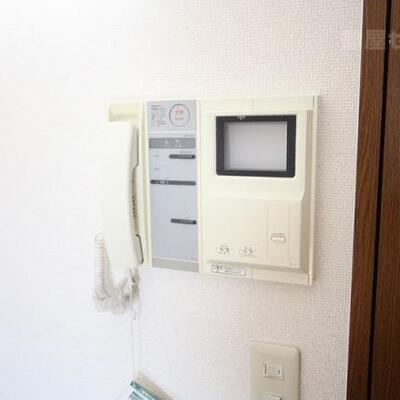 
						インターホンはTV付きです。（イメージ）