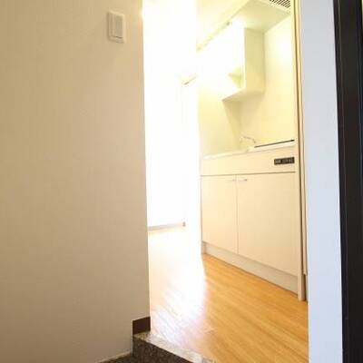 
						玄関からの眺めです