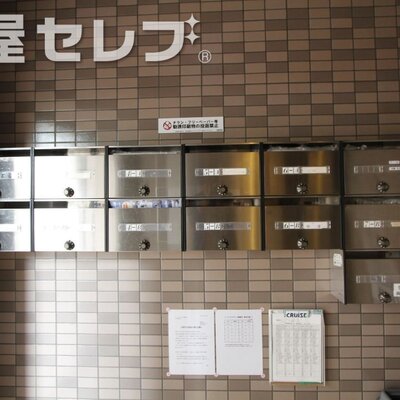 
						ダイヤル式ポスト。