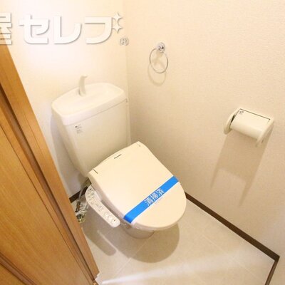 
						キレイなトイレです。