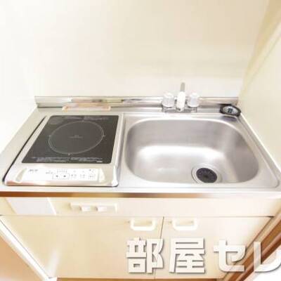 
						ＩＨコンロ完備です。。他号室の写真です。