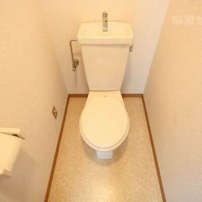 
						清潔感のあるお手洗いです。（イメージ写真）