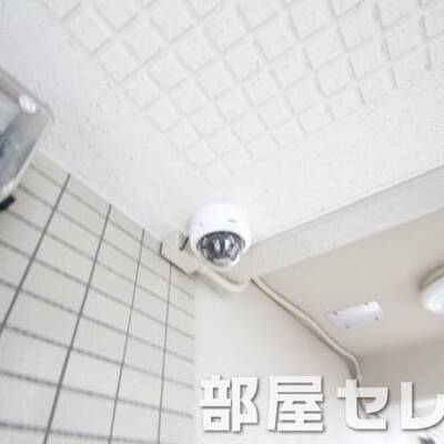
						防犯カメラ。