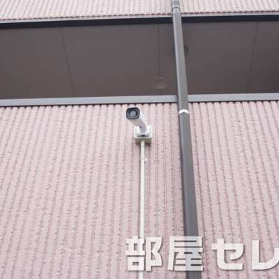 
						防犯カメラ。