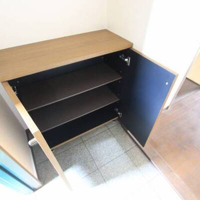 
						靴もたくさん入りますね
