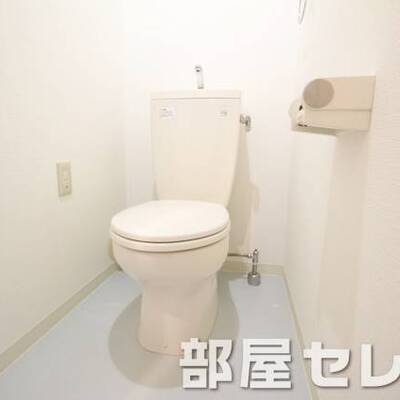
						トイレもきれにしています。