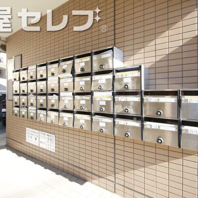 
						ダイヤル式ポスト。