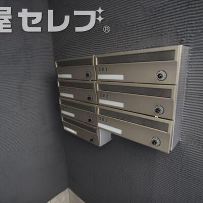 
						ダイヤル式ポスト。