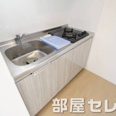 
						システムキッチン。