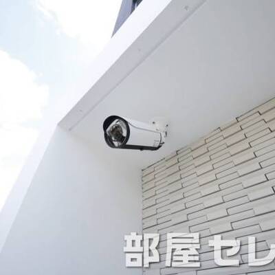 
						防犯カメラ。