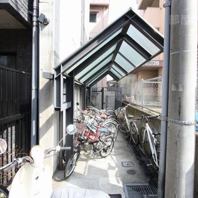 
						駐輪場です。