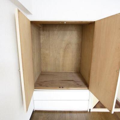 
						収納あります。