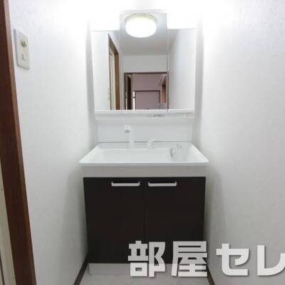 
						独立洗面で快適な朝を。