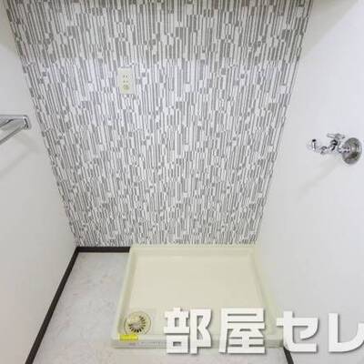 
						洗濯機置き場こちら。