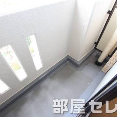 
						北側のバルコニー。
