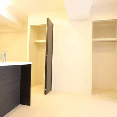 
						収納が色んな所に付いています