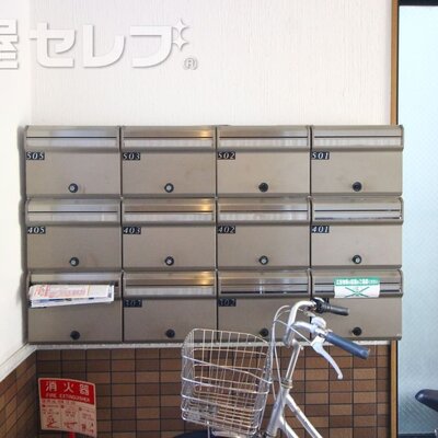 
						郵便受けです。