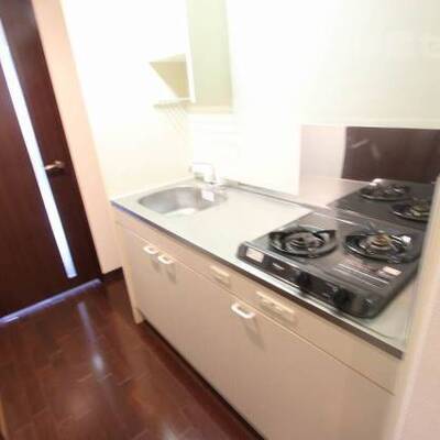 
						2口コンロの使いやすいキッチンです。