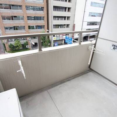 
						バルコニーも広々