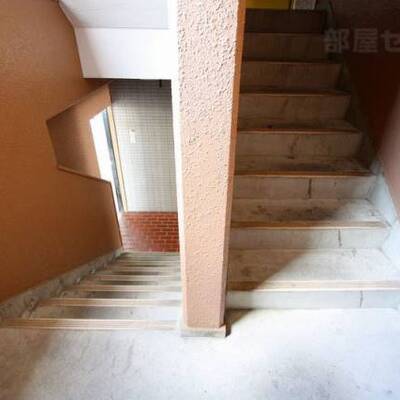 
						ⅠとⅡの共有階段です。