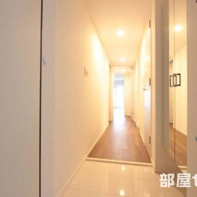 
						玄関回りもスッキリしてます