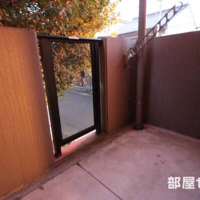 
						バルコニーです