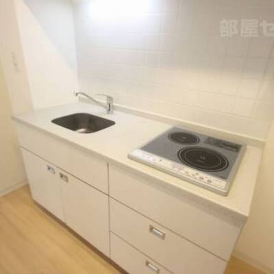 
						2口のIHコンロが備わります。